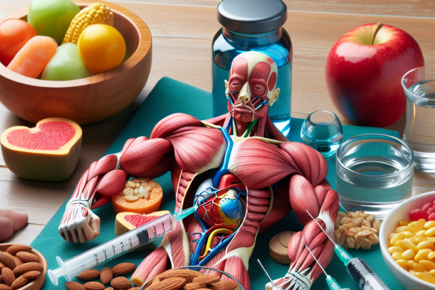 Ernährungsumstellung zur Unterstützung der Muskelfunktion: Die Rolle der Oxymetholon-Injektion.