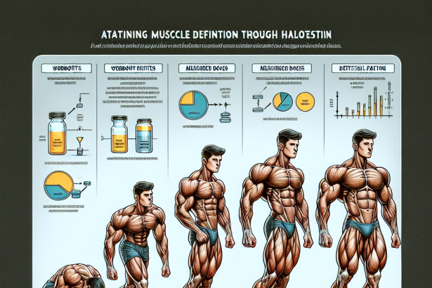 Harte Muskeldefinition durch Halotestin: Ein Leitfaden