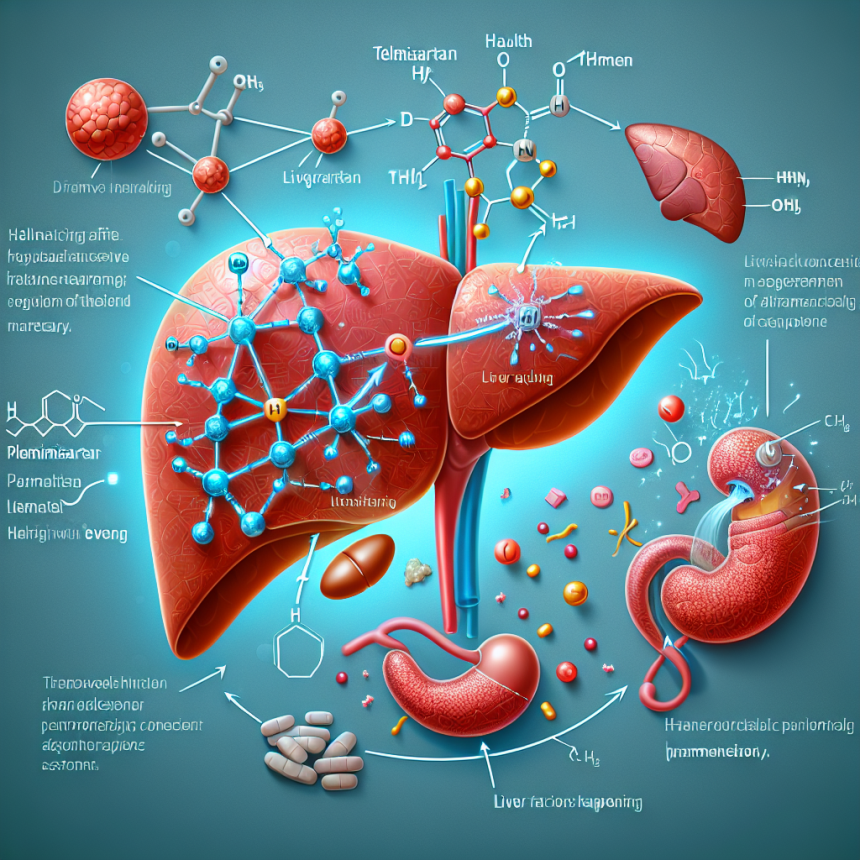 Die Auswirkungen von Telmisartan auf die Leberfunktion.