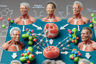 Wie Peptide die Muskelproteinbiosynthese bei älteren Menschen beeinflussen.