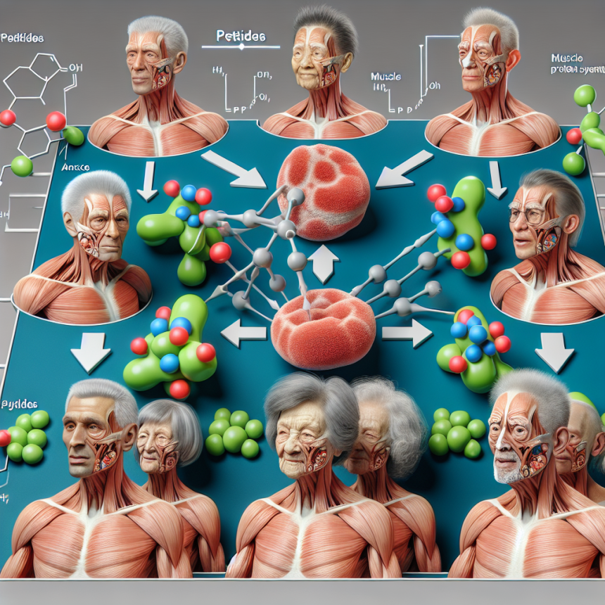 Wie Peptide die Muskelproteinbiosynthese bei älteren Menschen beeinflussen.