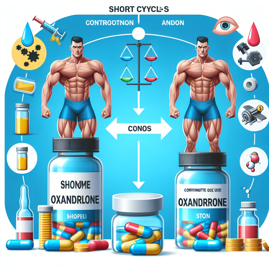 Kurzzyklen vs. Dauereinnahme von Oxandrolon: Vor- und Nachteile