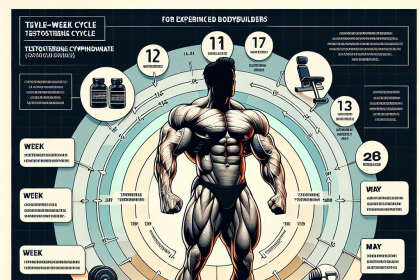 Zwölf-Wochen-Zyklus mit Testosteron cypionat: Vollständiger Guide für erfahrene Bodybuilder